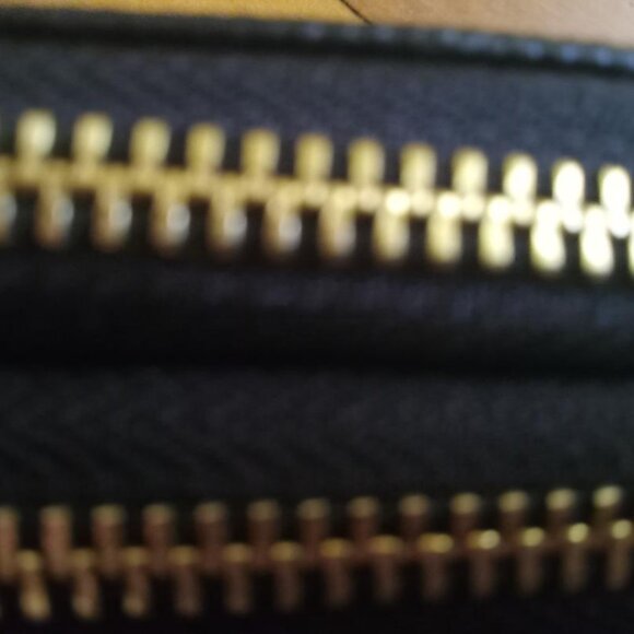 Black vegan leather wallet NWOT - Picture 5 of 6